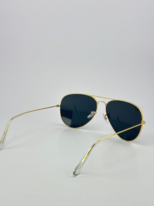 عینک ریبن rayban rb-3026 طلایی - Image 3