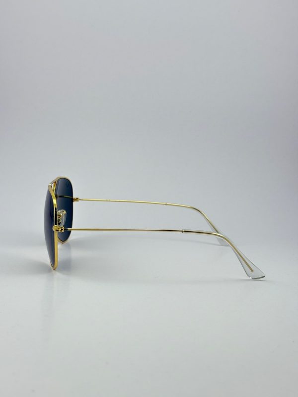 عینک ریبن rayban rb-3026 طلایی - Image 4
