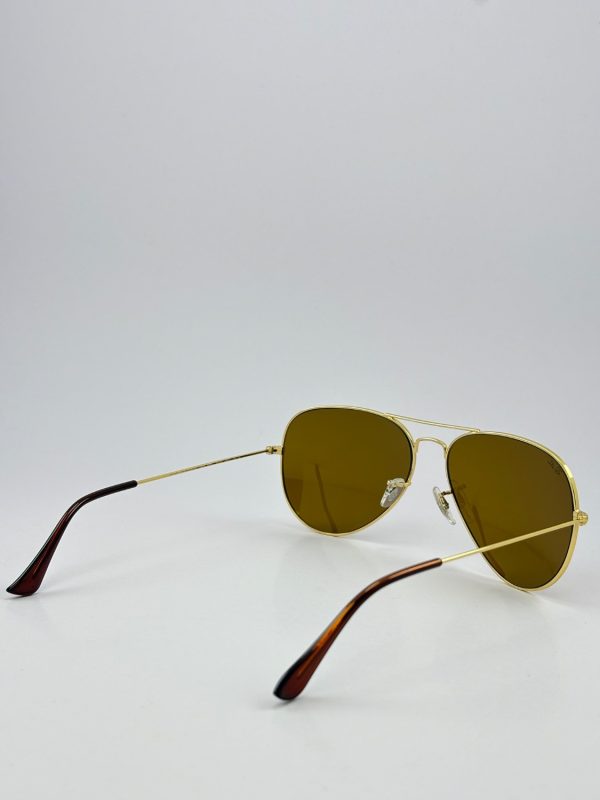 عینک ریبن rayban rb-3026 قهوه ای - Image 3