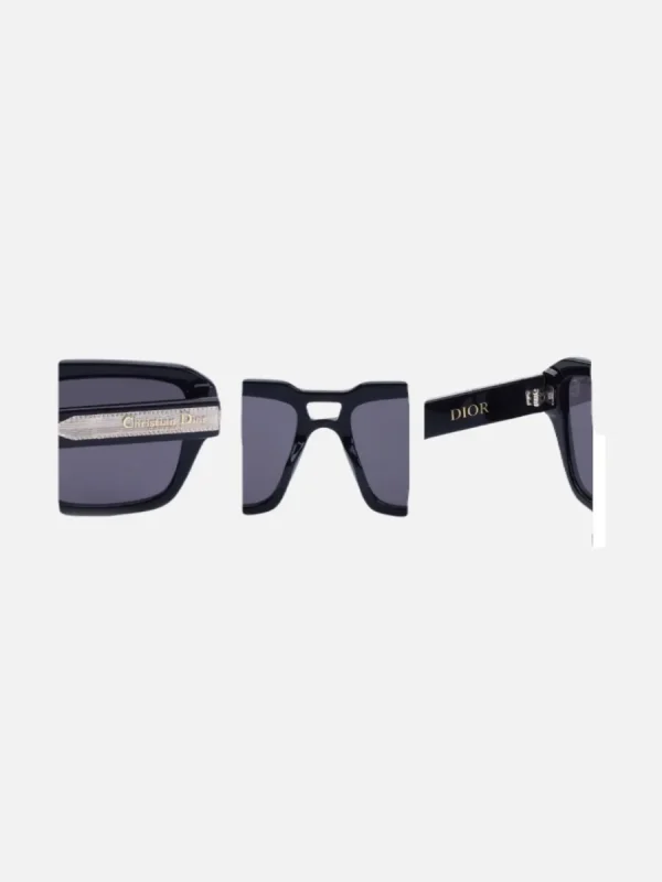 عینک دیور مدل CD LABEL R2F dior تمام مشکی - Image 2
