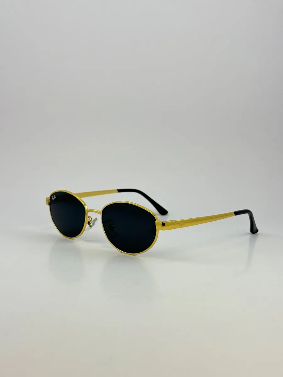 Picsart_26-04-21_20-02-20-426 عینک ریبن rayban rb-3774dطلایی مشکی - Image 1