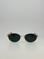 عینک ریبن rayban rb-3774dطلایی مشکی - Image 2