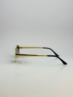 عینک ریبن rayban rb-3774dطلایی مشکی - Image 4