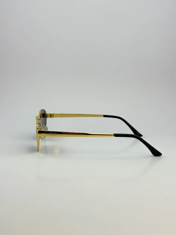 عینک ریبن rayban rb-3774dطلایی مشکی - Image 4