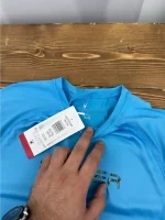 تیشرت ورزشی آبی اسپایدر - Image 4