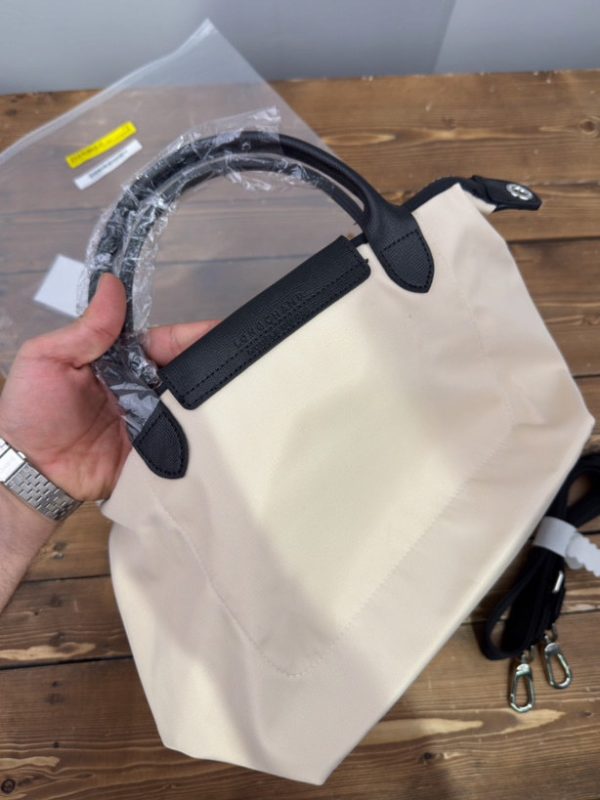 کیف قهوه ای استخوانی لانگ چمپ - Image 5