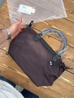 کیف قهوه ای مشکی لانگ چمپ - Image 2