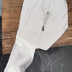 شلوار حرفه ای استخوانی پارچه گلف پراسوکو
