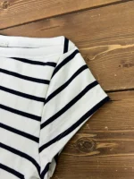 تیشرت راه راه کراپی زیبا زارا - Image 4