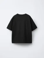 تیشرت بچگانه مشکی لش زارا - Image 2