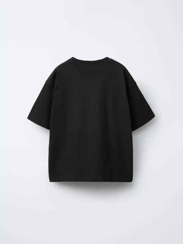 تیشرت بچگانه مشکی لش زارا - Image 2