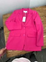 کت سرخابی آستردار ویلا