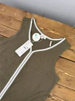 تاپ سبز و سفید تنیسی سولیور - Image 2