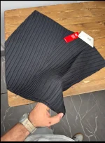 شال حلقه ای مشکی سولیور - Image 2