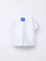 تیشرت بچگانه طرح گل زارا - Image 3