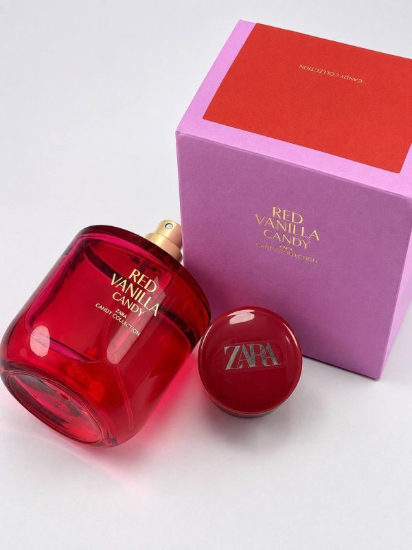 عطر زارا رد وانیلا کندی ۹۰ میل | Zara Red Vanilla Candy - Image 3