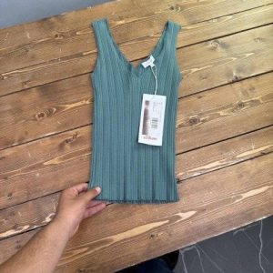 تاپ کبریتی سبز آبی سولیور