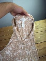 پیراهن نسکافه ای طرحدار مارتا - Image 3