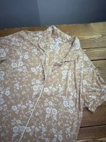 پیراهن نسکافه ای طرحدار مارتا - Image 2