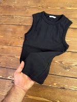تنگ تاپ مشکی کبریتی کشی زارا اورج - Image 2