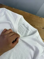 تیشرت سفید نخی ادی بویر - Image 3