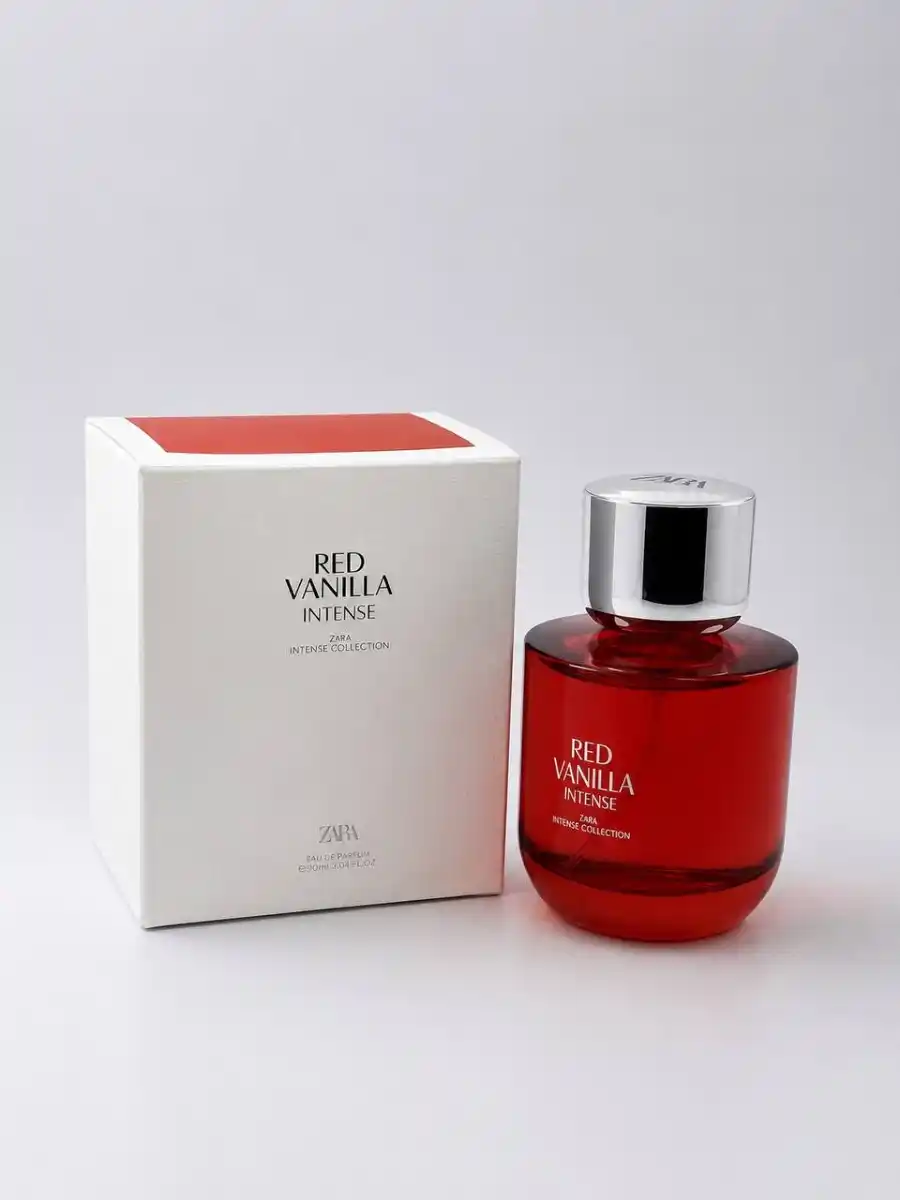 Picsart_26-06-23_14-10-17-524 عطر زارا رد وانیلا اینتنس ادو پرفیوم ۹۰ میل | Zara Red Vanilla Intense - Image 1