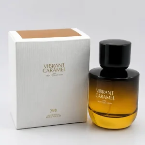 عطر زارا وایبرنت کارامل ۹۰ میل | Zara Vibrant Caramel