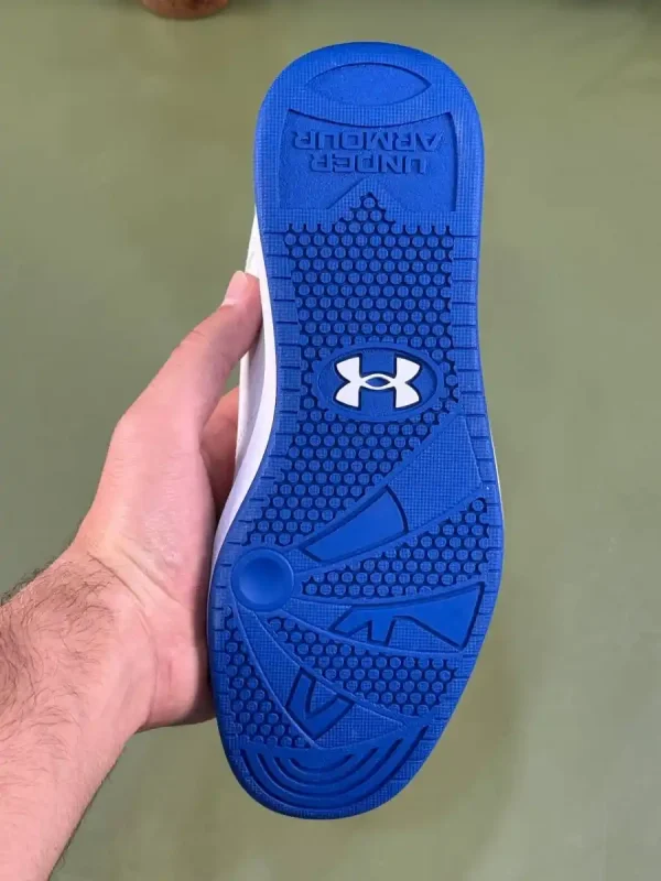 کتونی آن.در.ام.ور مدل Under Armour Court سفید خط آبی - Image 4