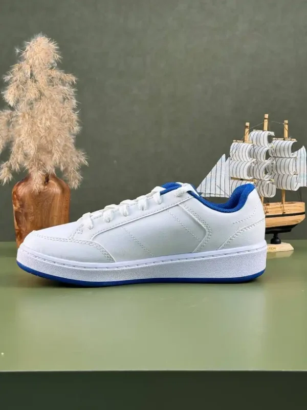 کتونی آن.در.ام.ور مدل Under Armour Court سفید خط آبی - Image 3