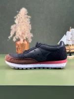 کتونی سا.کو.نی مدل Saucony Jazz مشکی قهوه ای - Image 3