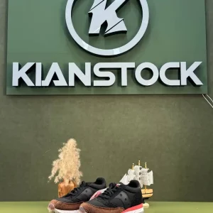 کتونی سا.کو.نی مدل Saucony Jazz مشکی قهوه ای