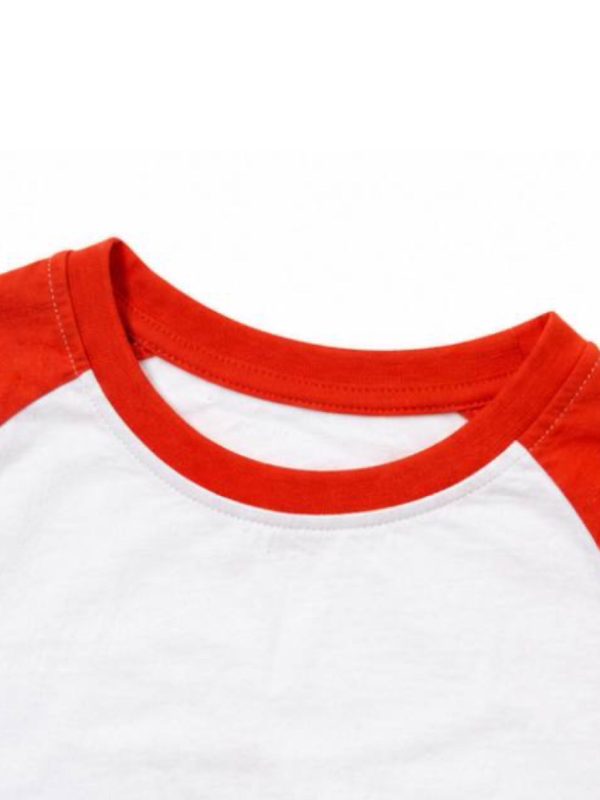 تیشرت نخی بچگانه دو رنگ - Image 3