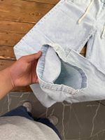 شلوار جین واید لگ آبی روشن زارا - Image 6