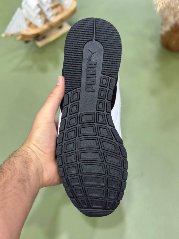 کتونی پو.ما مدل Puma St Runner مشکی خط سفید - Image 4