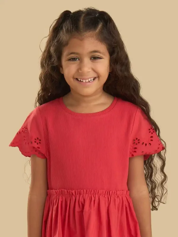 سارافون بچگانه خامه دوزی - Image 5