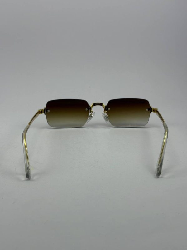عینک ریبن rayban rb-3928 طلایی زرد - Image 4