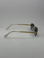 عینک ریبن rayban rb-3928 طلایی آبی - Image 2