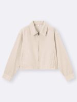 کت corduroy باکسی_کرم - Image 2
