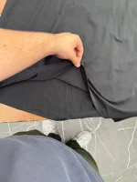تیشرت بیسیک مشکی راف درس - Image 4