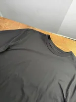 تیشرت بیسیک مشکی راف درس - Image 3