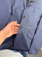 کت آبی داخل مشکی سلکتد هوم - Image 3