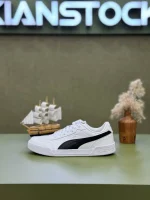 کتونی پو.ما مدل Puma Caracal سفید خط مشکی - Image 3