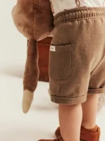 شلوارک بچگانه قهوه ای - Image 4