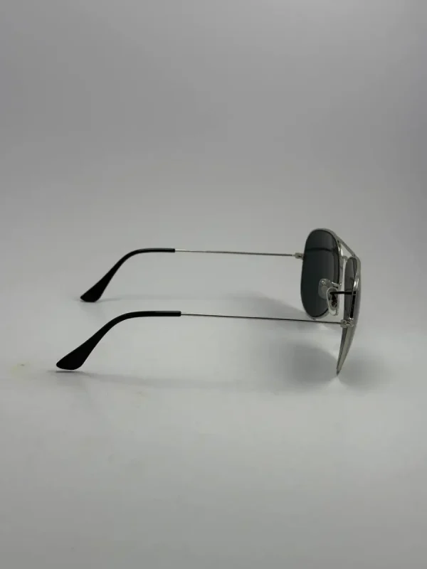 عینک ریبن rb-3026 aviator سیلور مشکی - Image 3