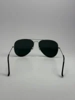 عینک ریبن rb-3026 aviator سیلور مشکی - Image 4