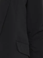کت مشکی آستین چین دار انلی - Image 4