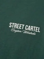 تیشرت سبز سلطنتی STREET CARTEL - Image 4