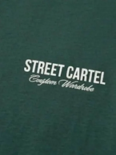 تیشرت سبز سلطنتی STREET CARTEL - Image 4