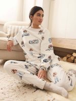 ست زنانه راحتی طرح شیتزو نکست - Image 2