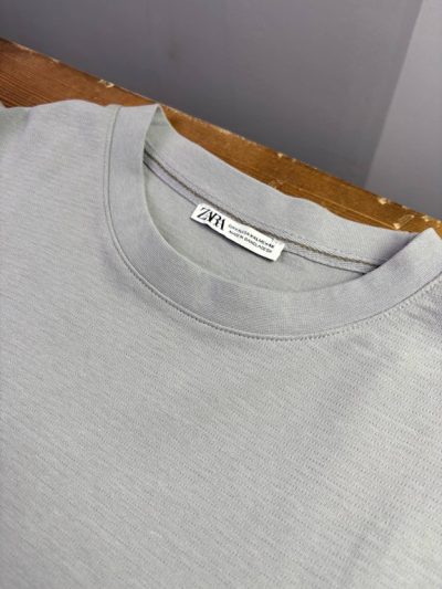 تیشرت طوسی زارا - Image 2